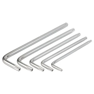 Ключі TORX 9шт T10-T50мм CrV (середні з отвором) SIGMA (4022221)