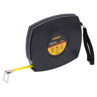 Рулетка сталева стрічка 30м&times;10мм (чорна) SIGMA (3816301)