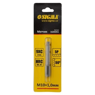 Мітчик М10&times;1.0мм SIGMA (1620261)