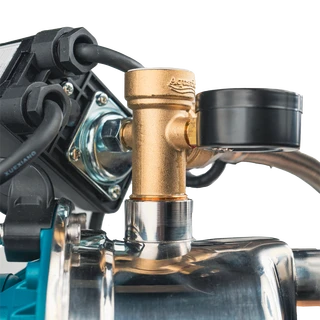 Станція 1.2кВт Hmax 48м Qmax 80л/хв нерж (самовсмоктуючий насос нерж) 50л Україна LEO (775314/50)