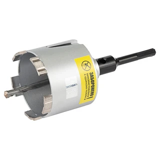 Коронка алмазна по бетону &Oslash;82мм + хвостовик 110мм М16 SDS-plus ULTRA (1510772)