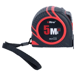 Рулетка обгумована з нейлоновим покриттям полотна 5м&times;19мм ULTRA (3825122)