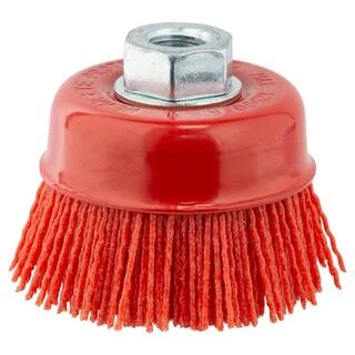 Щітка дротяна чашоподібна &Oslash;75мм М14&times;2мм (нейлонова) SIGMA (9014471)