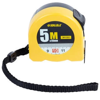 Рулетка Color 5м&times;19мм SIGMA (3811221)