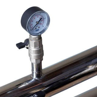 Станція підвищення тиску 380В 2&times;4.0кВт Hmax 82м Qmax 250л/хв 58л + каскадне управління LEO 3.0 (22AC400H-2S532-7.5-58)