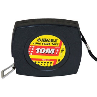 Рулетка сталева стрічка 10м&times;10мм SIGMA (3816101)