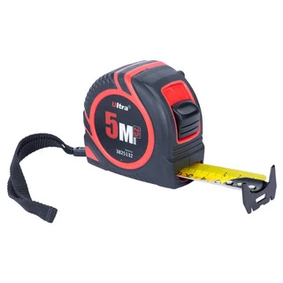 Рулетка обгумована з нейлоновим покриттям полотна 5м&times;25мм ULTRA (3825132)