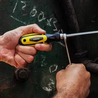 Викрутка посилена шліцьова SL6&times;150мм під ключ CrV SIGMA (4007121)