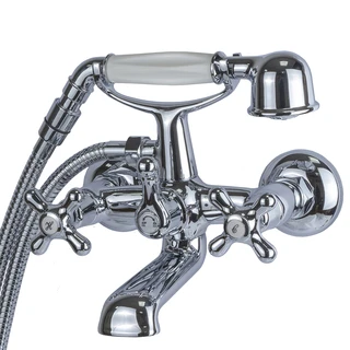 Змішувач ARNO &frac12;" для ванни излив поворотний дивертор вбудований картріджний CORSO FE-2C152C (9679200)