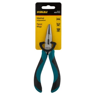Довгогубці прямі 160мм Mega SIGMA (4357721)
