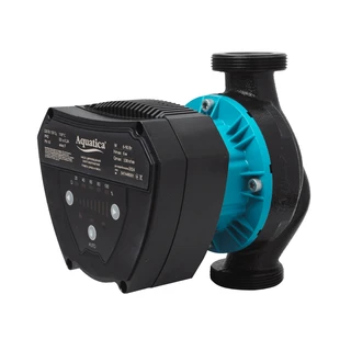 Насос циркуляційний енергозберігаючий 6-90Вт Hmax 6м Qmax 108л/хв &Oslash;2" 180мм + гайки &Oslash;1&frac14;" AQUATICA GPA32-6/180 IV (774073)
