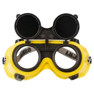 Окуляри зварювальника з відкидним склом (круглі) SIGMA (9413651)