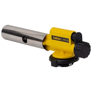 Пальник газовий турбо 360&deg; з керамічним соплом, суцільнометалевий корпус &Oslash;22мм 155мм SIGMA (2901221)