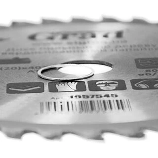 Диск пиляльний по дереву з твердосплавними напайками &Oslash;180&times;22.2 (20)&times;40Т, 8000об/хв GRAD (1957545)