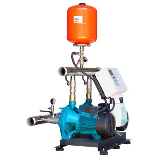 Станція підвищення тиску 380В 2&times;3.0кВт Hmax 70м Qmax 250л/хв 19л + каскадне управління LEO 3.0 (22AC300H-L932B-4.0-19)