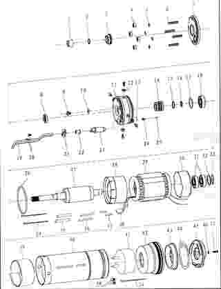 Насос відцентровий свердловинний 1.1кВт H 134(105)м Q 55(33)л/хв &Oslash;102мм AQUATICA (DONGYIN) 4SDm2/19 (777124)