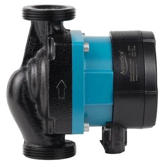 Насос циркуляційний енергозберігаючий 5-39Вт Hmax 6м Qmax 53л/хв &Oslash;1&frac12;" 130мм + гайки &Oslash;1" AQUATICA GPA25-6/130 III (774052)