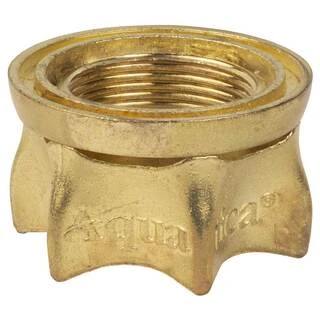 Змішувач s55 &Oslash;40 для кухні вилив високий вухо на гайці AQUATICA (9755100)