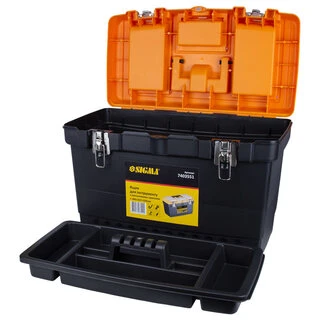 Набір ящиків для інструменту 2в1 металеві замки 320&times;155&times;187мм, 486&times;267&times;320мм SIGMA (7403511)