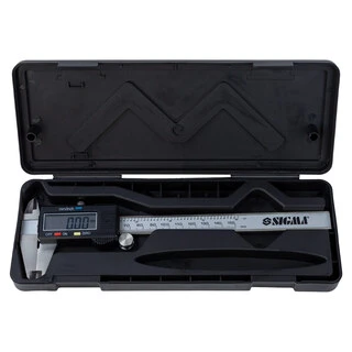 Штангенциркуль цифровий 150мм точність &plusmn;0.02мм (пенал) SIGMA (3923021)