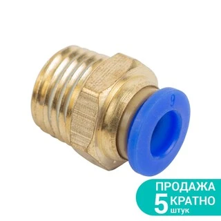 Штуцер цанговий (прямий) &Oslash;6мм МТ 1/4" SIGMA (7026851)