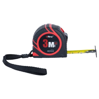 Рулетка обгумована з нейлоновим покриттям полотна 3м&times;16мм ULTRA (3825112)