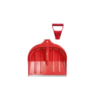 Лопата для снігу/зерна пластикова з оцинкованою планкою Strong 490&times;495мм (кольорова) GRAD (5049595)