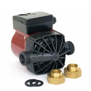 Насос циркуляційний 100Вт Hmax 6м Qmax 75л/хв &Oslash;1" 130мм (пластик)+гайки &Oslash;&frac34;" AQUATICA (774130)