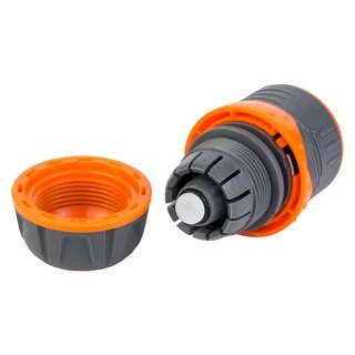 Конектор &frac12;" швидкознімний для шланга &frac12;" аквастоп з замком (ABS+TPR) FLORA (5015434)