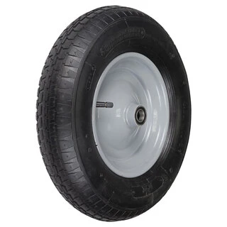 Колесо для тачки пневматичне 15" (4.00-8) 380&times;92мм вісь &Oslash;16мм довжина 103мм FLORA (5057554)