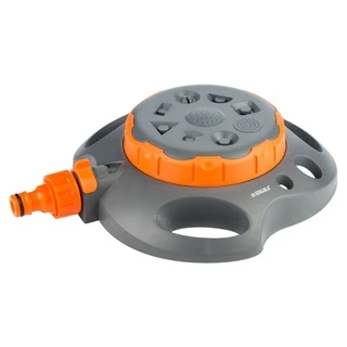 Дощувач на пластиковій базі 8 режимів (ABS) FLORA (5013714)